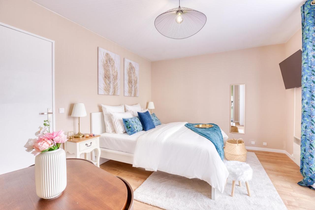Studio Hôtel - Lit King Size - Parking - Wifi - Proche CDG Livry-Gargan Exterior foto
